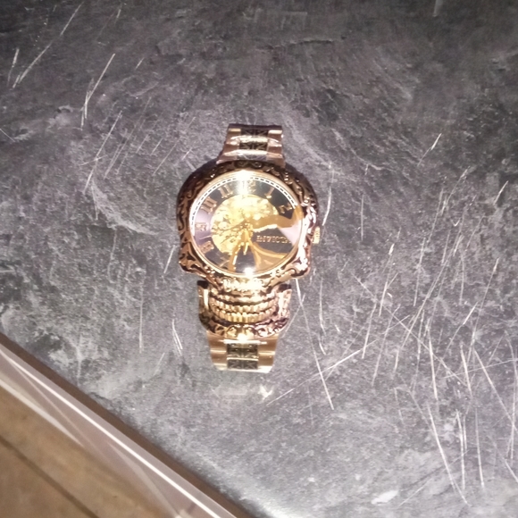 New Invicta men´s automatic skeletonized watch